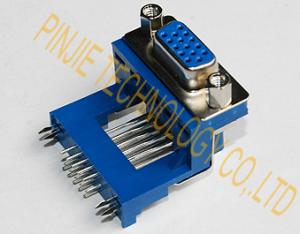 Quality HIGH-FOOT D-SUB 15PIN FEMALE, AR DIP wholesale