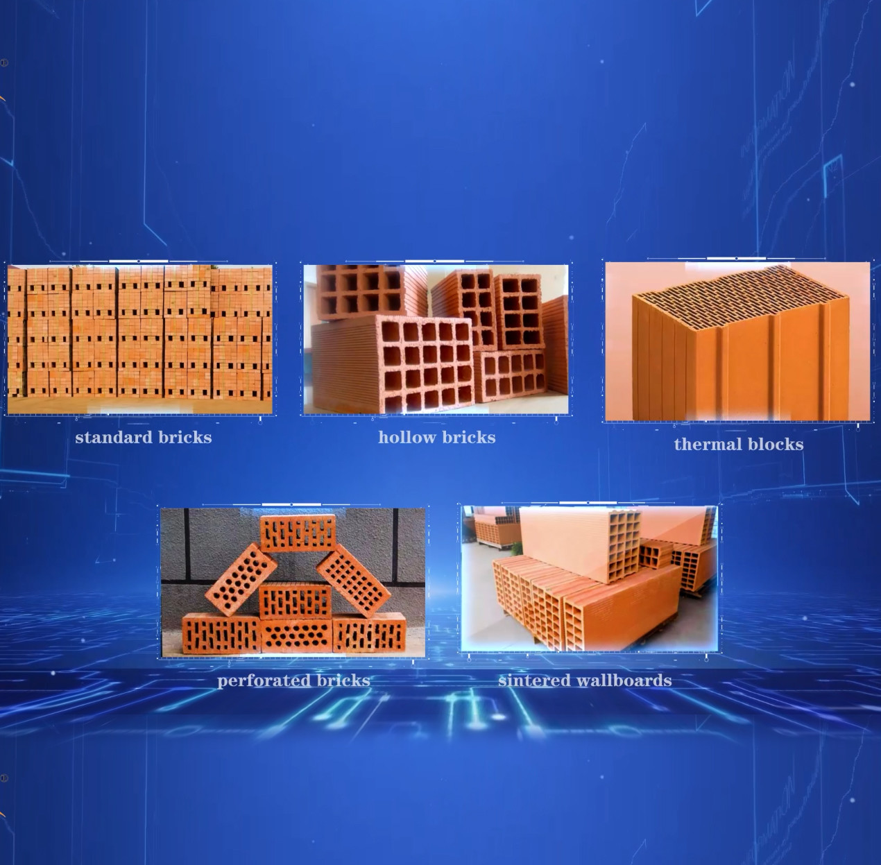 Rotary Kiln Automatic Brick Plant With Capacity Of 100000 Bricks Per Day
