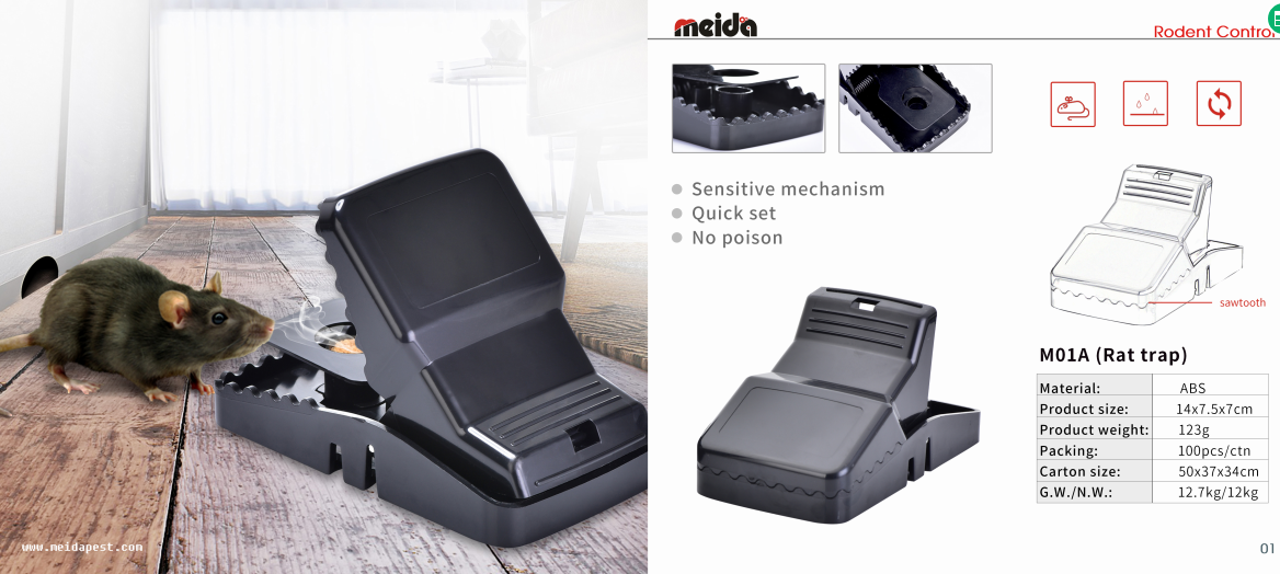 TRAPS The Ultimate Spring Trap for Professional Rodent Pest Control Mice Rats and More
