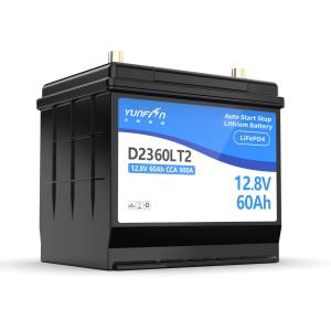 Quality D23 Car Starting Lithium Battery Auto Car Start Stop Battery LiFePo4 Battery CCA 900A wholesale