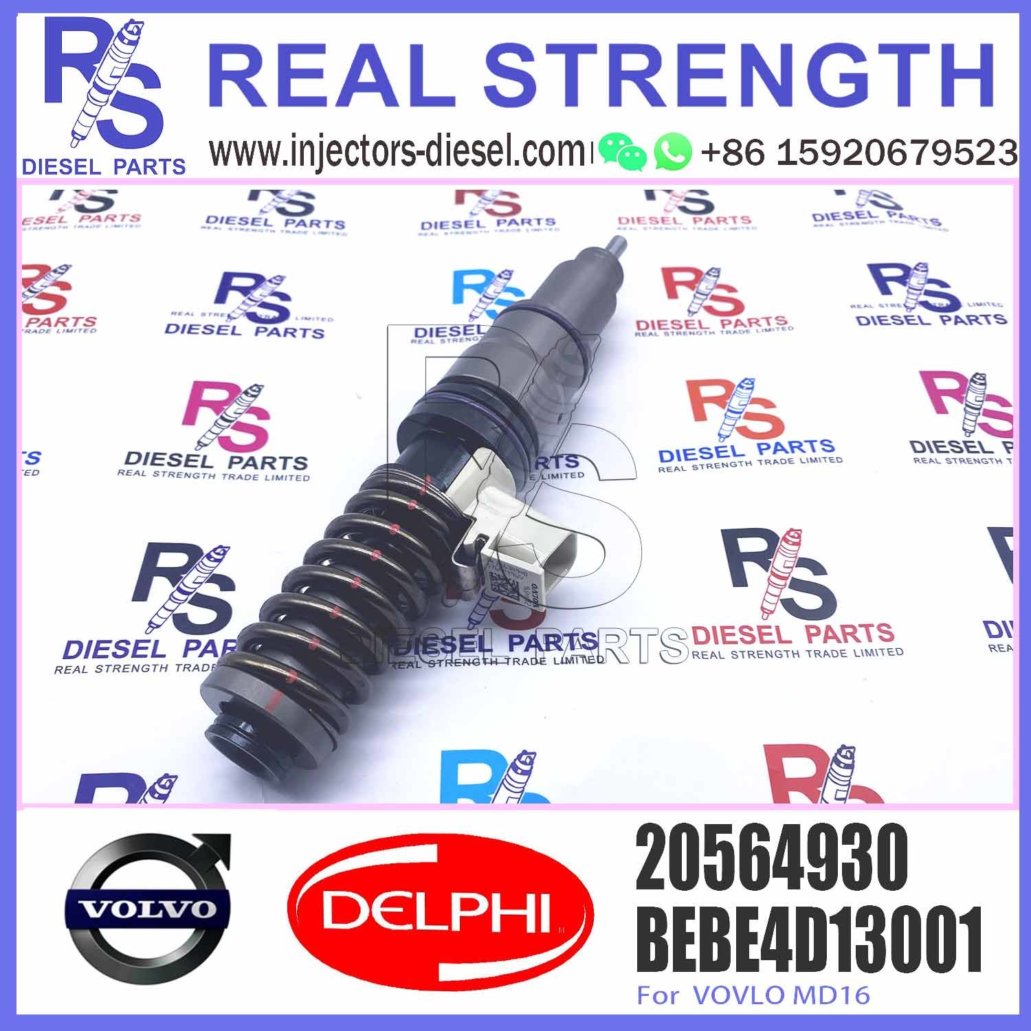 D16 Diesel Engine Electronic Fuel Unit Injector BEBE4D13101 20564930 85000590 3801396 For V-O-L-V D16 3145