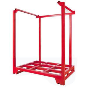 Quality Forklift Guide 1000KGS Red Dip Zinc Stackable Steel Racks wholesale