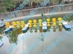 10 Impellers Long Arm Diesel Engine Paddle Wheel Aerator，Multi-impellers aerator