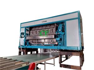 Quality Automatic Egg Tray Forming Machine 5000-7000pcs / Hour Capacity wholesale
