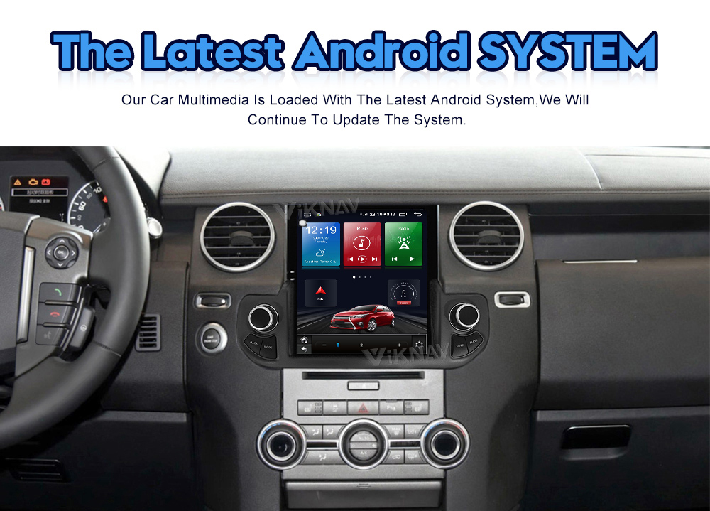 Viknav Car Radio For Land Rover Discovery 4 LR4 (2009-2016) 10.25inch Upgrade Wireless CarPlay Touch Screen Stereo Player