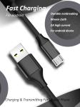 OEM Nylon Braided 6ft Micro USB Charging Cable For Android Phone