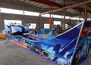 Quality Safety / Thrilling Mini Flying Car Amusement Park Equipment For Children wholesale