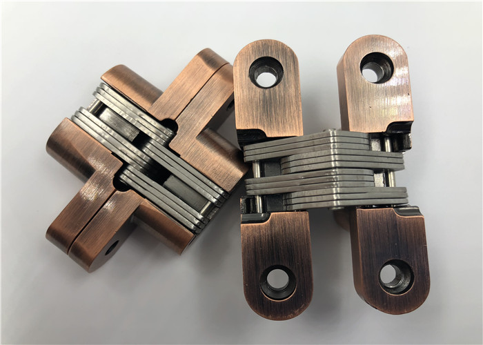 Silent SOSS Heavy Duty Concealed Hinges , Spring Close Hidden Closet Hinges