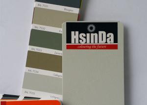 Quality Outoor Polyester Wrinkle Powder Coat Oil Resistance Good Mechanical Performance wholesale