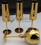 Glassware PVD decorative coating service
