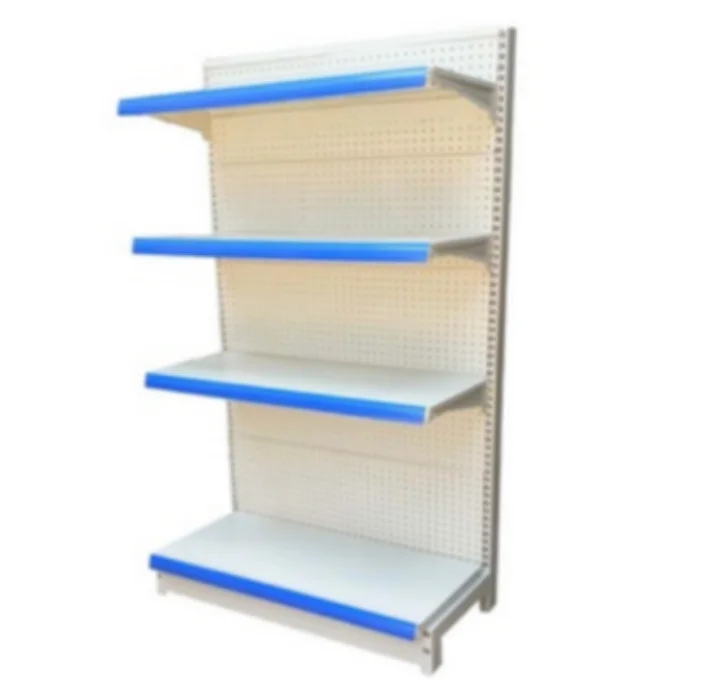 Heavy Duty Retail Store Shelving Supermarket Rack Shelf Single Sided