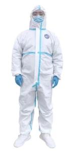 Quality White Reusable Isolation Gowns / Sterilized Hospital Isolation Gowns wholesale