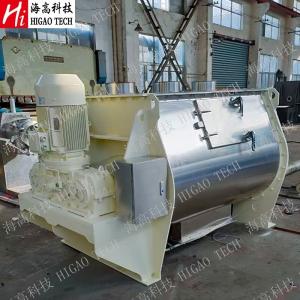 Quality Bread Premixed Powder Horizontal Mixing Machine Non Gravity Double Shaft Mixer SUS304 wholesale