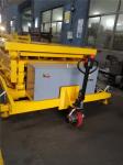 Indoor/Outdoor Aerial Working Platform Motorized Wheel Walking Mobile Scissor