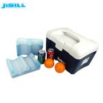 Food Grade HDPE Wave Shape Cooling Big Breast Milk Freezer Blocks For Cooler Bag