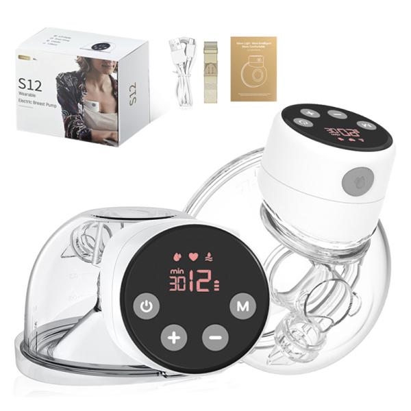 Breastfeeding Electric Battery Operated Breast Pump 3 Models 12 Levels Breast