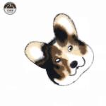 Beautifully Dog Embroidered Sports Patches Handmade For Fashion Clothing