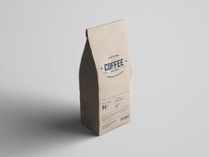 Quality Kraft Paper 500g 1kg Coffee Packing Bags Side Gusset FDA Approval wholesale