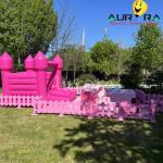 Toddlers And Preschoolers Inflatable Soft Play Equipment Children Pink Foam Play