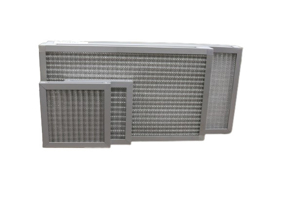 Aluminum Metal Mesh Washable Air Filter Rust Resistant For Clean Room