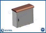 Galvanized Steel 14U SGCC Pole Mount Cabinet