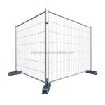 Low Carbon Steel Canada Portable Removable Temporary Fence Panel for Building