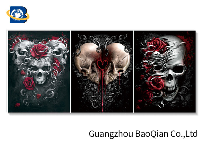 30X40cm In Stock Diversify Waterproof 3D Lenticular Flip / Lenticular Photo Printing For Restaurant