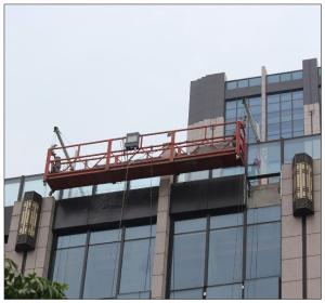 Quality Galvanized steel 6 meters ZLP630 suspended access platform for cleaning wholesale