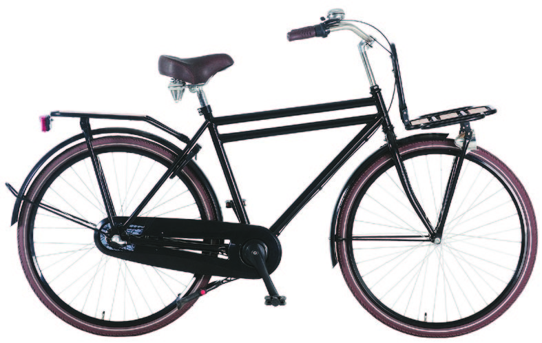26/28 inch retro city bike for man with Shimano Nexus 3 inner speed with front carrier
