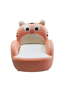 Quality Eye Catching Tiger Animal Children Sofa Cozy 57cm Length Stool wholesale