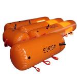 PVC Coating Marine Salvage Bags , Inflatable Underwater Lifting Bags For