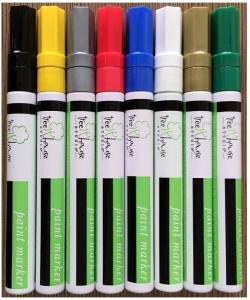 Quality Uni and Edding standards metallic color water-proof ink Paint Marker wholesale