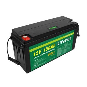 Quality 150Ah 12v Lifepo4 Battery For Ups Deep Cycle Rechargeable wholesale