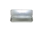 OEM Rectangular Tin Can , Metal Tin Case Environmentally Friendly Durable