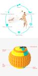 Bite Resistant Chewy Treat Ball Stretchable Throw Ball Dog Toy