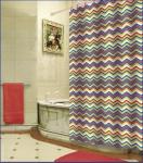 Waterproof Printed PEVA Plastic Shower Curtain Bath Accessory Sets