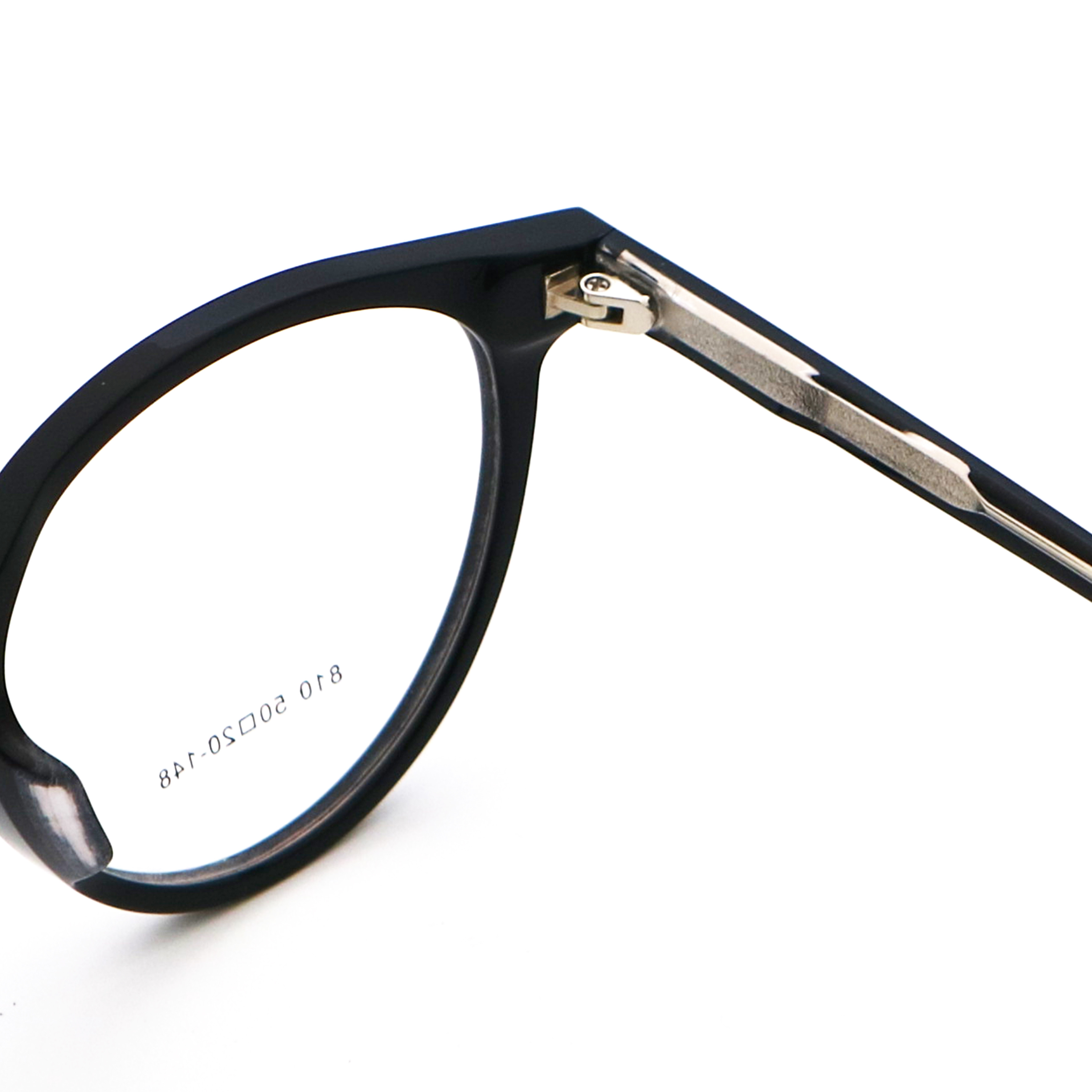 Trendy Unisex Classic Acetate Optical Glasses Frame In Stock MR 810