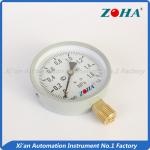 Economical 100mm General Pressure Gauge With 14mm Square Connectors