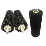 Industrial Nylon Roller Brushes Cylindrical Brush For Surface Cleaning