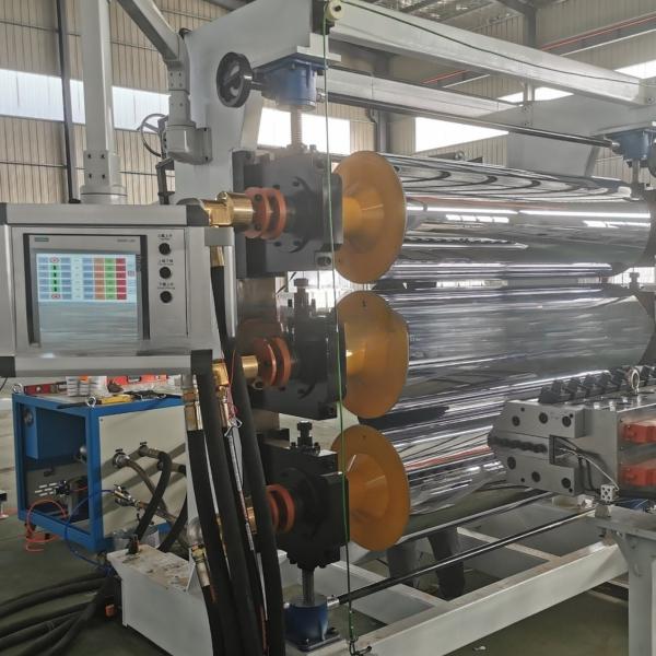 Twin-Screw Manufacturing Processing PP ABS PVC Sheet/Board Production Line with
