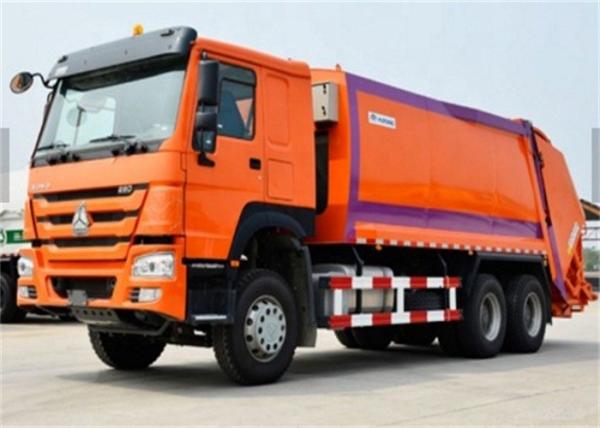 Cheap 6x4 371hp 16CBM 18CBM Compressed Garbage Truck for sale