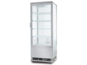 Quality LED Lighting Retail Display Freezers Large Capacity For Cold Drinks / Sandwiches wholesale