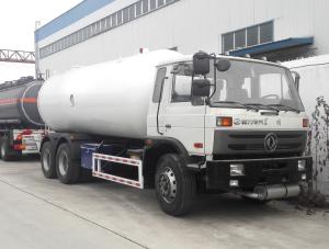 Quality 20000 Liter 10 Ton LPG Gas Tanker Truck Rigid Bobtail Truck With Rochester Level Gauge LC Flowmeter wholesale