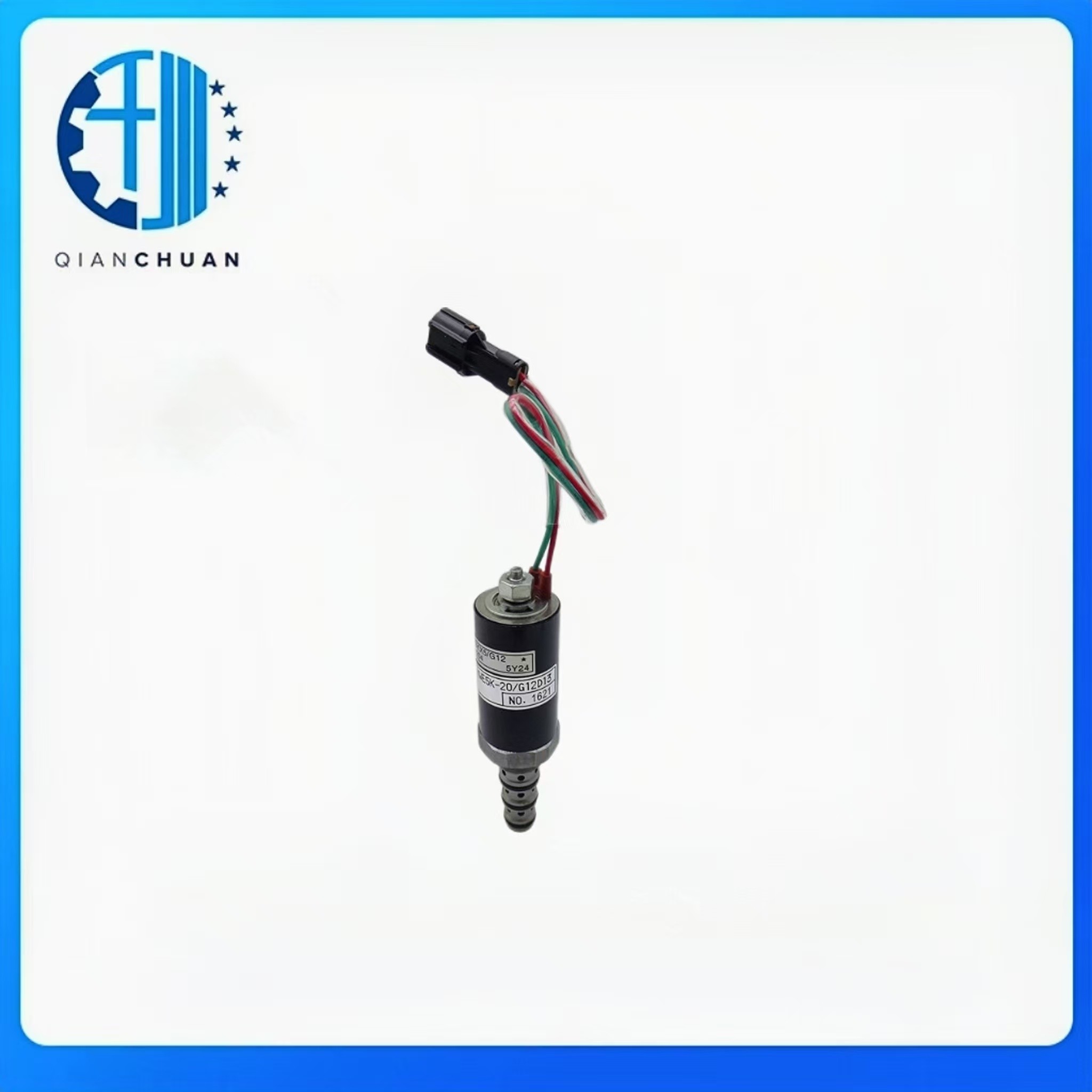 KWE5K-20/G12D13 12V Solenoid Valve For CLG906 CLG908 HD820 Excavator