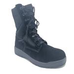 Black High Top Desert Tactical Shoes Suede Breathable Outdoor Hiking Boots