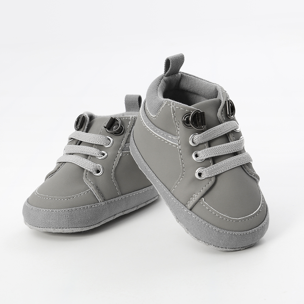 Wholesale fashion PU Leather ankle outdoor sports prewalker infant baby boots