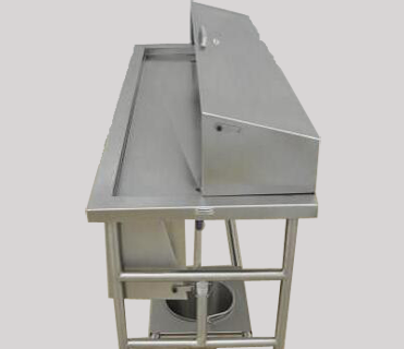 High Quality Stainless Steel Material Mortuary Trolley With Cover For Funeral Service Equipment