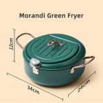 Household Controllable Deep Frying Pots Temperature Fine Iron Small Fryer