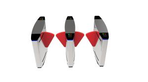 Quality Facial Recognition Speed Gate Turnstile DC 24V Custom Double Barrier wholesale