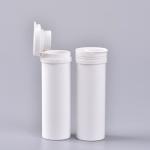 Effervescent Tablets Packaging Tubes PP Material Custom White Plastic Heart